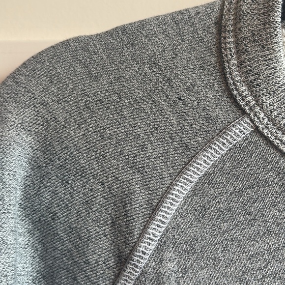 NWT The Great The College Sweatshirt size 4 XL Varsity Grey NEW $175 - Picture 5 of 11